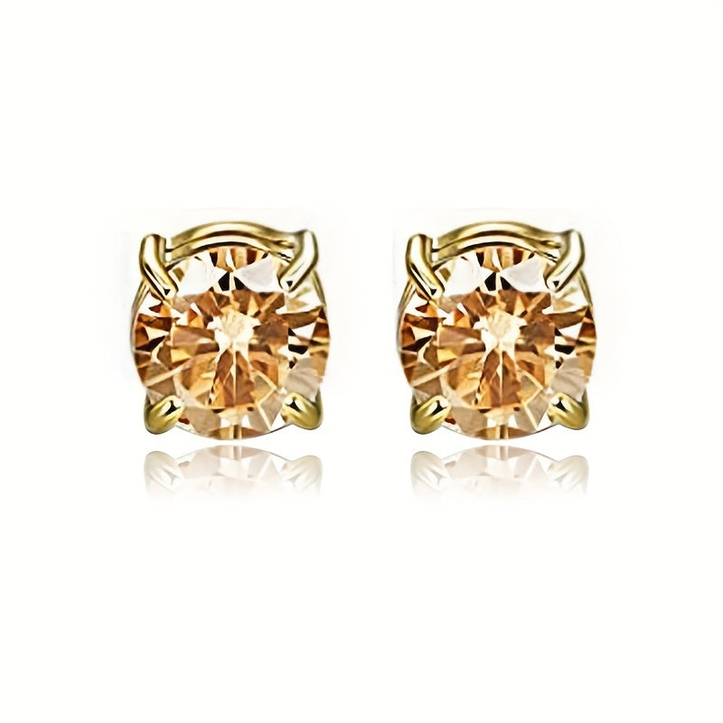 Men's Magnetic No Piercing Zircon Earrings