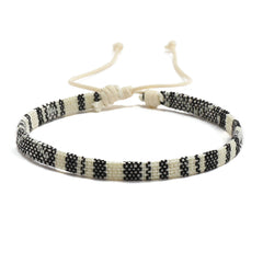 Colorful Bohemian Linen Woven Friendship Bracelet