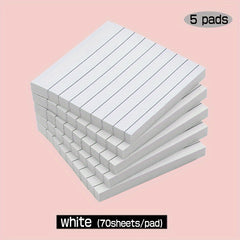 10 Pastel Sticky Notes 3x3 Lined Adhesive Memo Small Pads