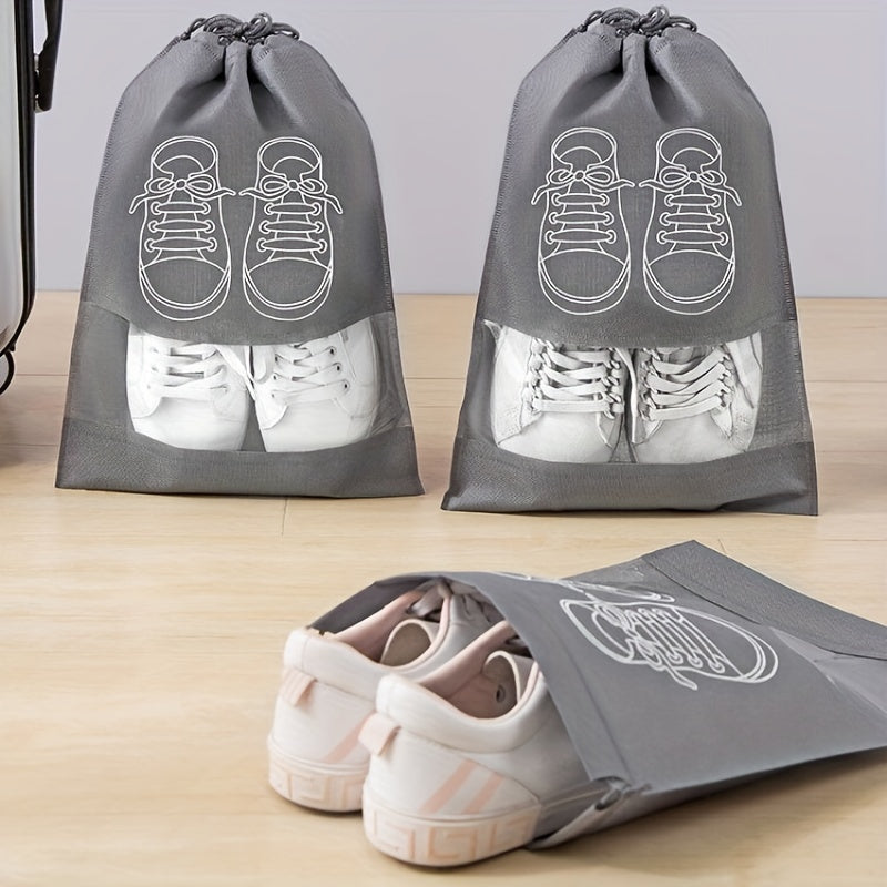Shoes Storage Bag Closet Organizer Non woven Travel Portable Bag