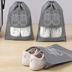 Shoes Storage Bag Closet Organizer Non woven Travel Portable Bag