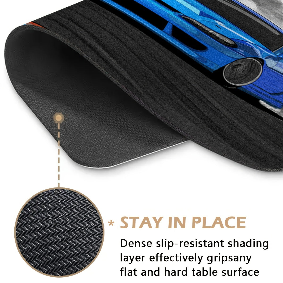 JDM Car Mouse Pads Drift S13/S15, Non-Slip Keyboard Pads, Game Mouse Pads