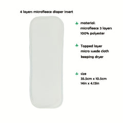 Baby Training Pants with Microfiber Pad - Breathable Diapers