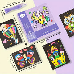 DIY Sand Painting Set for Kids, Parent-child Educational Art Toy