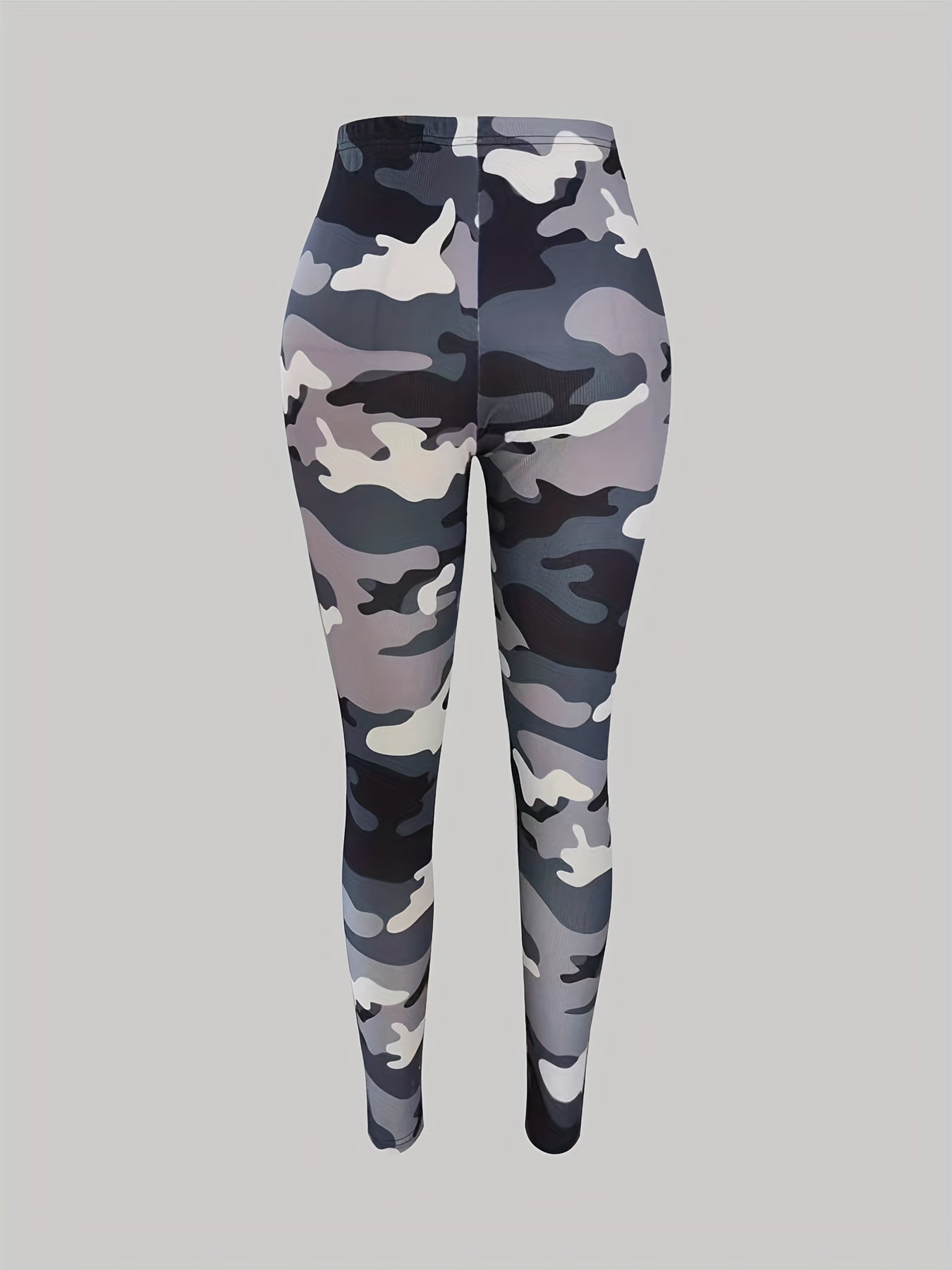  Camo Print Skinny Leggings