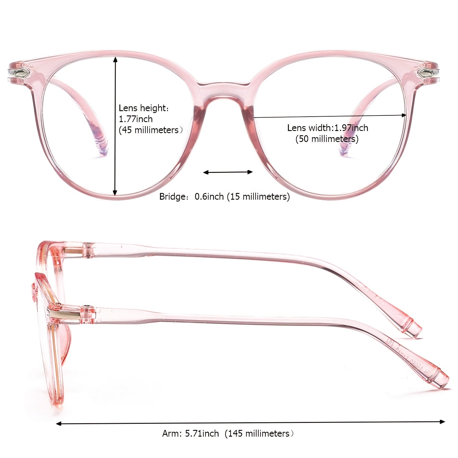 Unisex Cat Eye Eyeglasses Vintage Square Sunglasses For Women