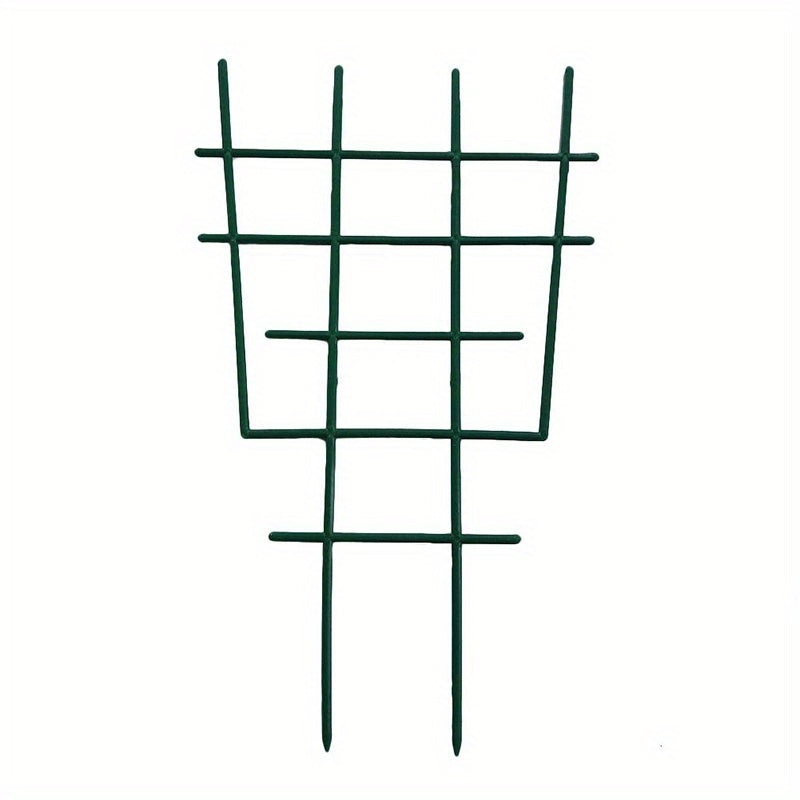 1pc Green Plastic Plant Support Frame for Garden Climbing Vines