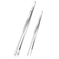 Professional Stainless Steel Tweezers for Cooking Repairing Sea Food BBQ
