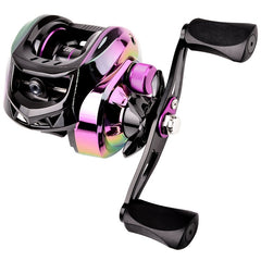 Multicolor 7 2 1 Speed Ratio Baitcasting Reel Stainless Steel Fishing Reel