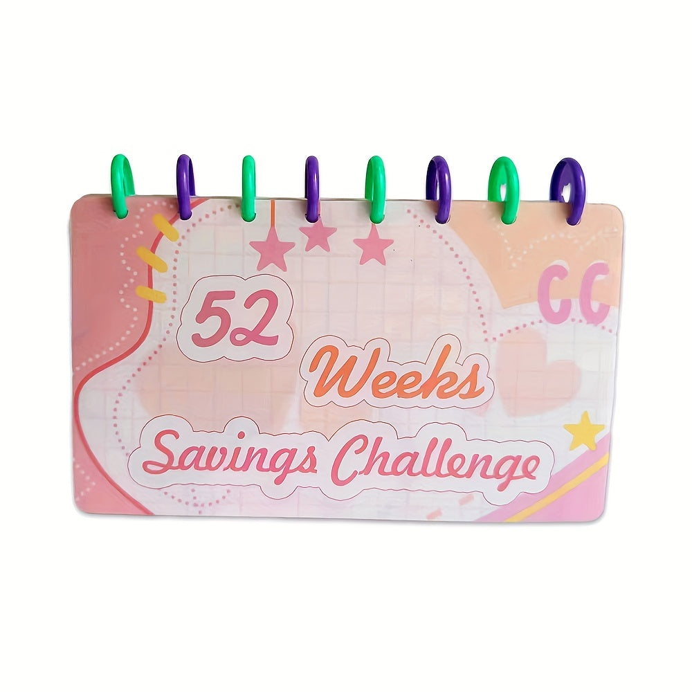 52 Week Savings Challenge Budget Book & Cash Envelopes