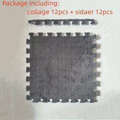 12pcs Interlocking Foam Floor Mats Baby Play Mat For Playing Exercise