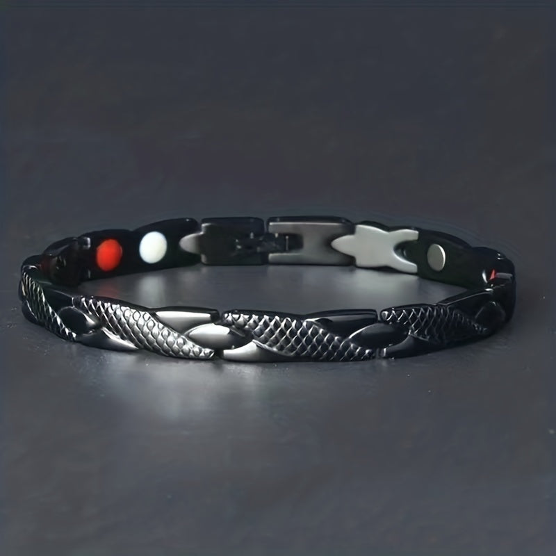 Dragon Pattern Bracelet 7mm Cross Border Magnetic Therapy