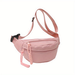 Streetwear Casual Chest Bag Nylon Foldable Fanny Pack
