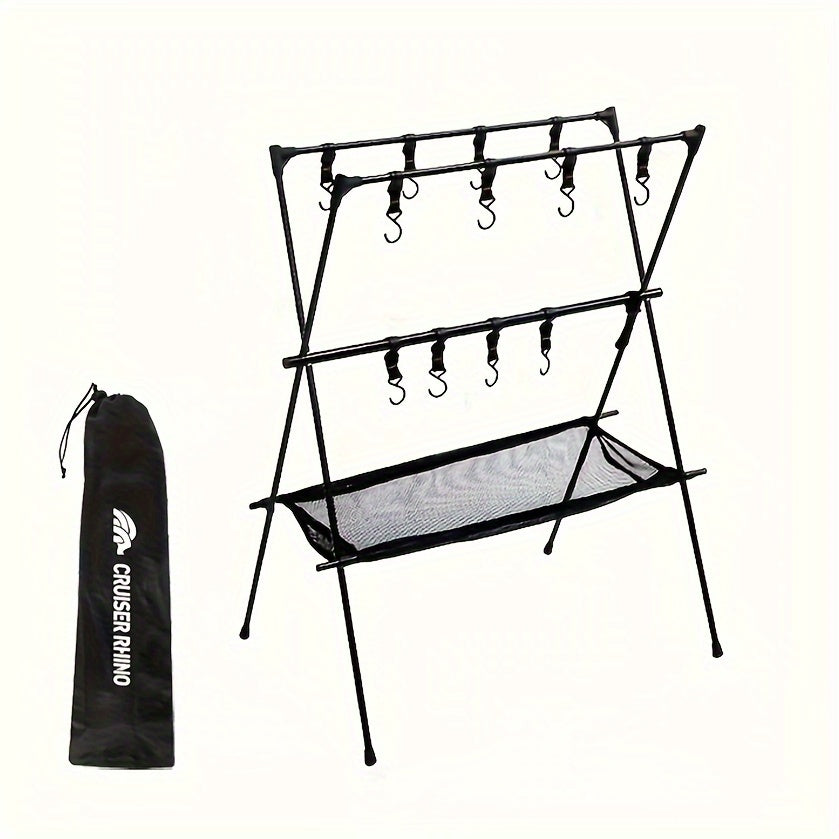 Camping Lantern Stand Outdoor Lantern Hanger Lightweight Cookware Hanging Rack