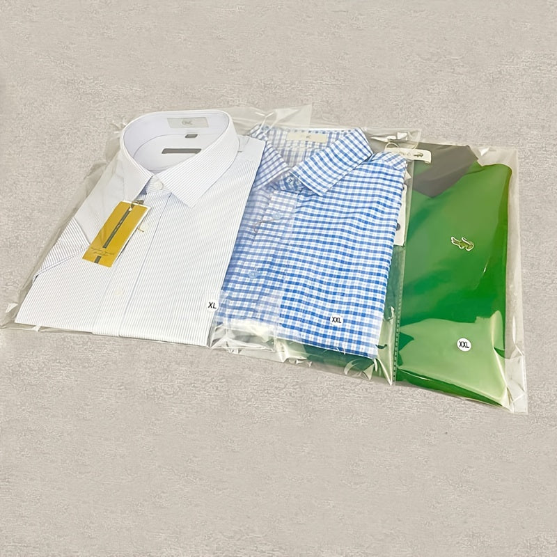 50pcs 8x11 10x12 10x14 11x14 Inch Transparent Cellophane Plastic Bags