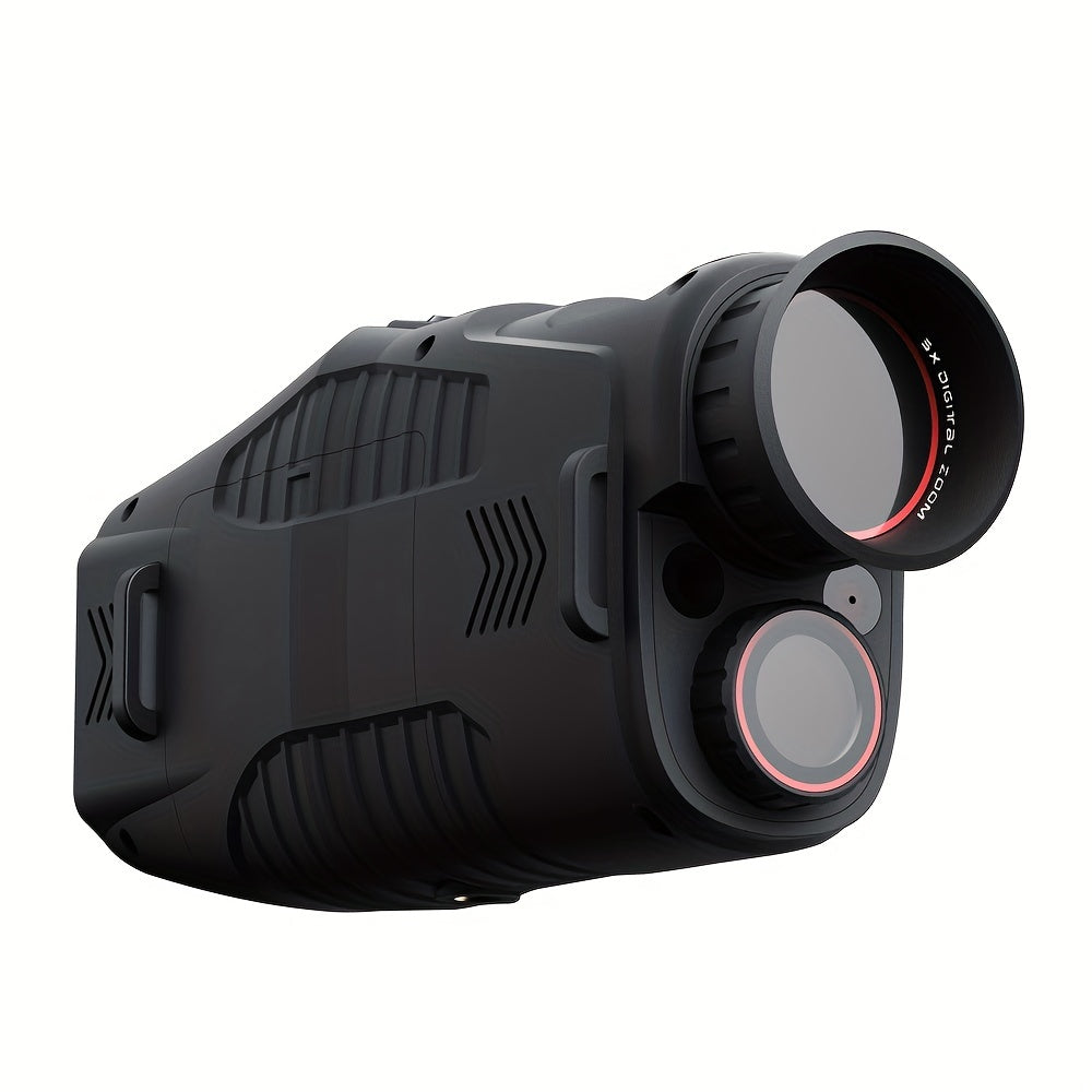 1080p Night Vision Monocular with 128GB Memory - Ideal for Camping & Travel