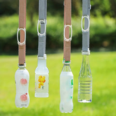 Outdoor Insulated Water Bottle with Strap Lanyard