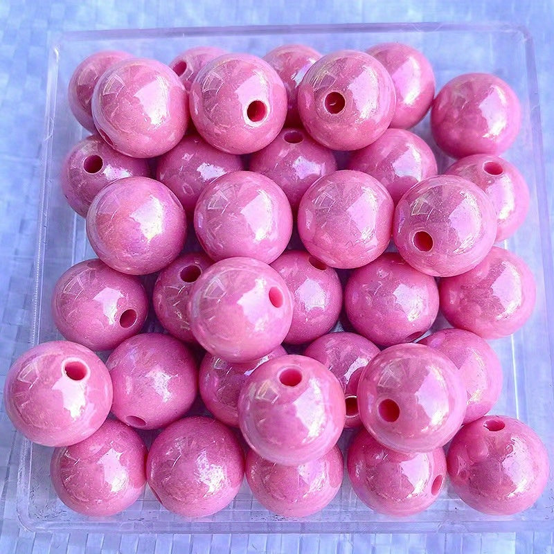 8mm Candy Acrylic Round Beads Pastel for Jewelry Making DIY Crafts