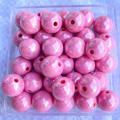 8mm Candy Acrylic Round Beads Pastel for Jewelry Making DIY Crafts