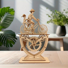 DIY 3D Wooden Bicycle Puzzle Kit for Adults Perfect Gift Home Office Decor