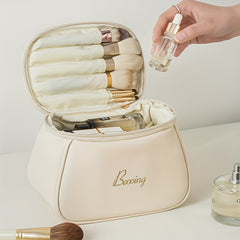 Portable Cosmetic Storage Bag Makeup Brush Organizer HandBag