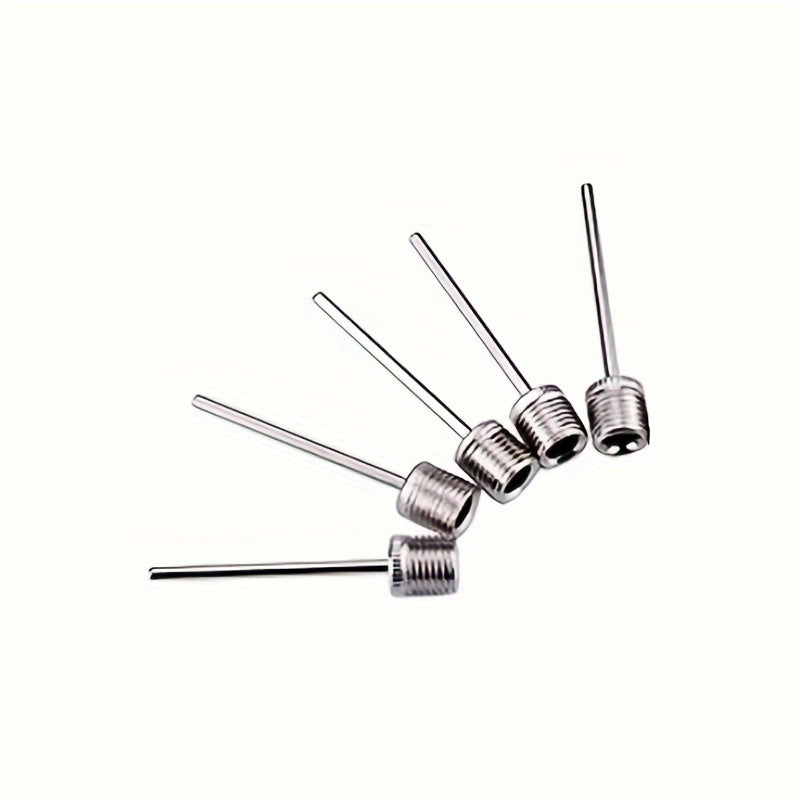 5pcs Sport Ball Inflating Pump Needle Soccer Basketball Air Valve Adaptor