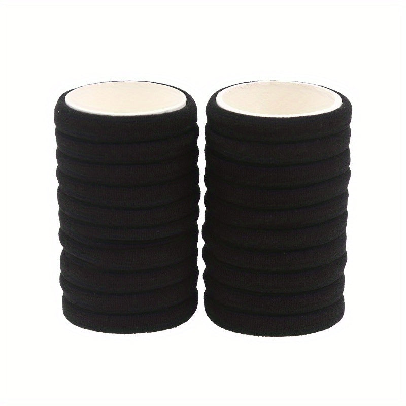 Thick Hair Holders Elastics Rubber Bands No Damage For Thick Heavy & Curly Hair