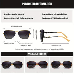 RoyalHot Polarized Oval Frame Sunglasses Driving Sun Glasses Shades