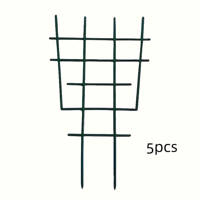 1pc Green Plastic Plant Support Frame for Garden Climbing Vines