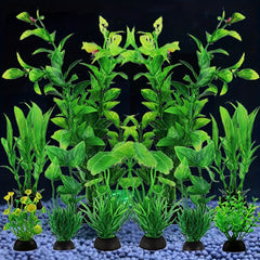 Green Artificial Aquarium Plants Fish Tank Ornaments