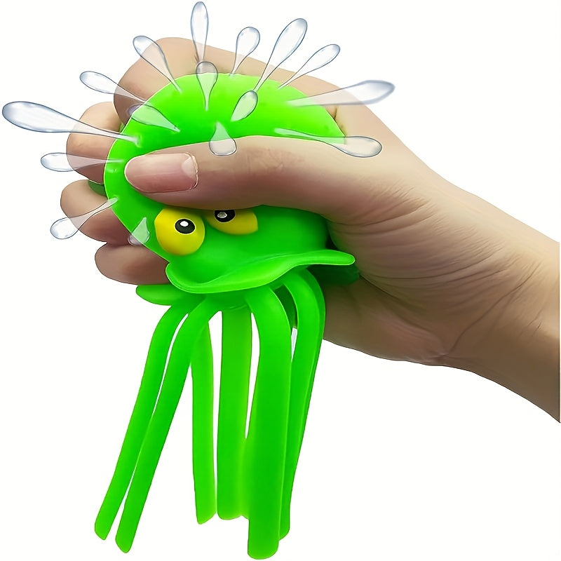 5pcs Octopus & Jellyfish Water Balls Sensory Bath Toys