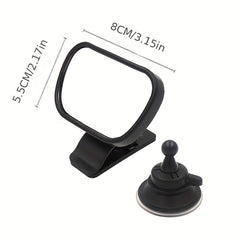 Adjustable Backseat Mirror for Secure Baby Travel