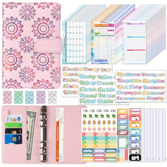 82pcs A6 Budget Binder Budget Book Week Month Planner Loose leaf Notepad