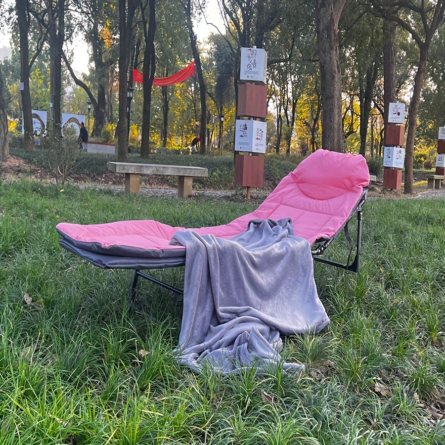 Portable Folding Bed for Outdoor Leisure Office Lunch Break