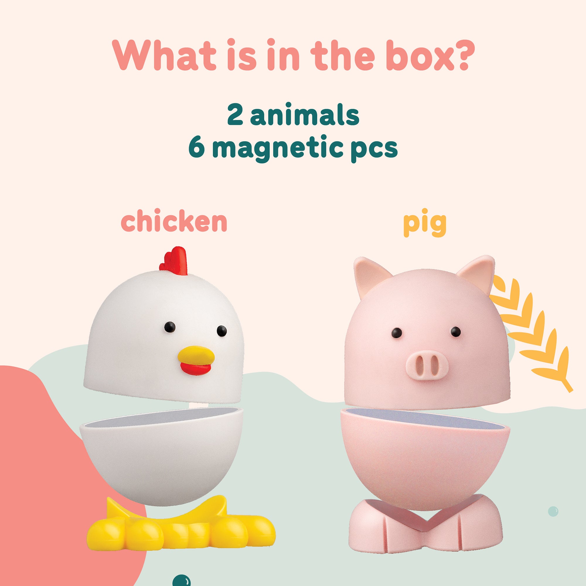 Magimals Farm Animals Magnetic Mix & Match