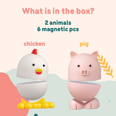 Magimals Farm Animals Magnetic Mix & Match