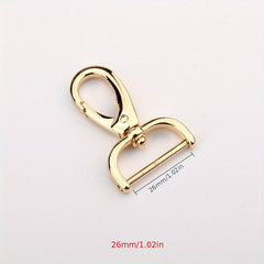 Detachable Bag Swivel Hooks for DIY Bags and Purses