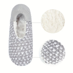 Plush Lined Socks Soft & Warm Women's Stockings