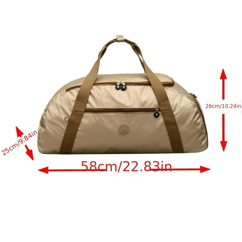 Large Capacity Travel Bag Nylon Luggage Portable Sports Bag