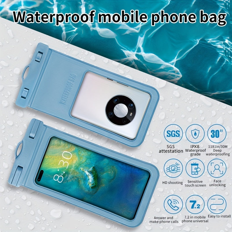 Touch Screen Phone Storage Bag Portable Bag for Swimming