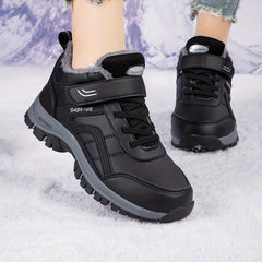 Warm Winter Snow Boots Fur Lined Slip Resistant