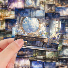 54pcs Antique Cartoon Graffiti Stickers for Car Luggage Notebook Water Cup Decor