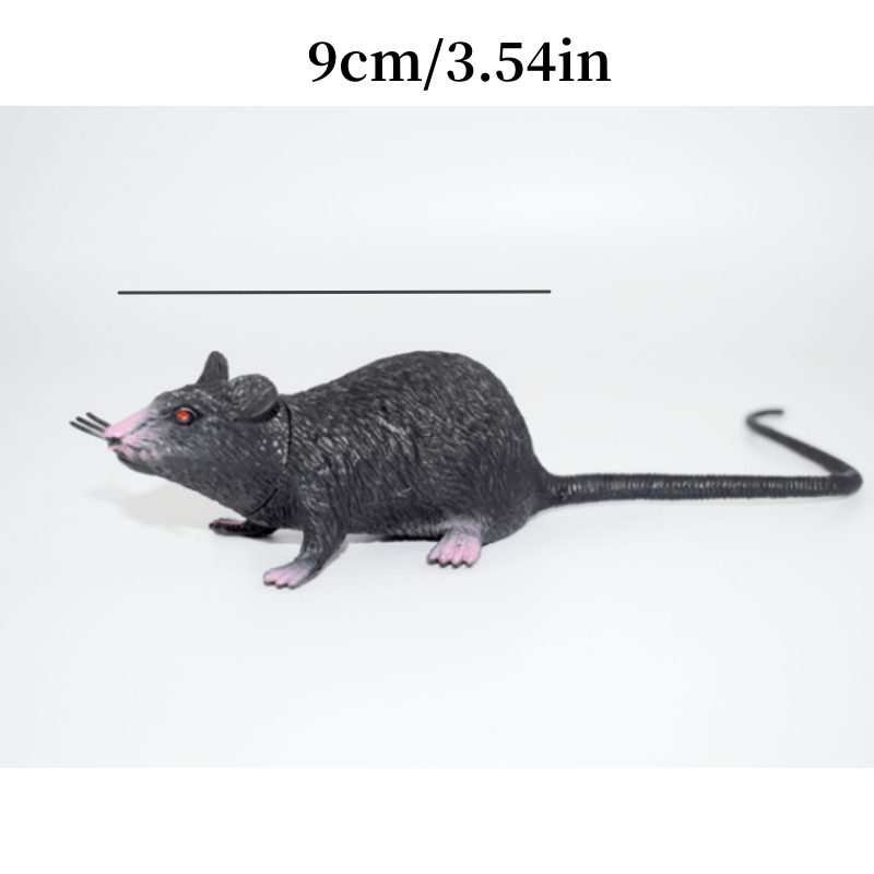 Funny Strange Gray and Mouse Person Toy Prank