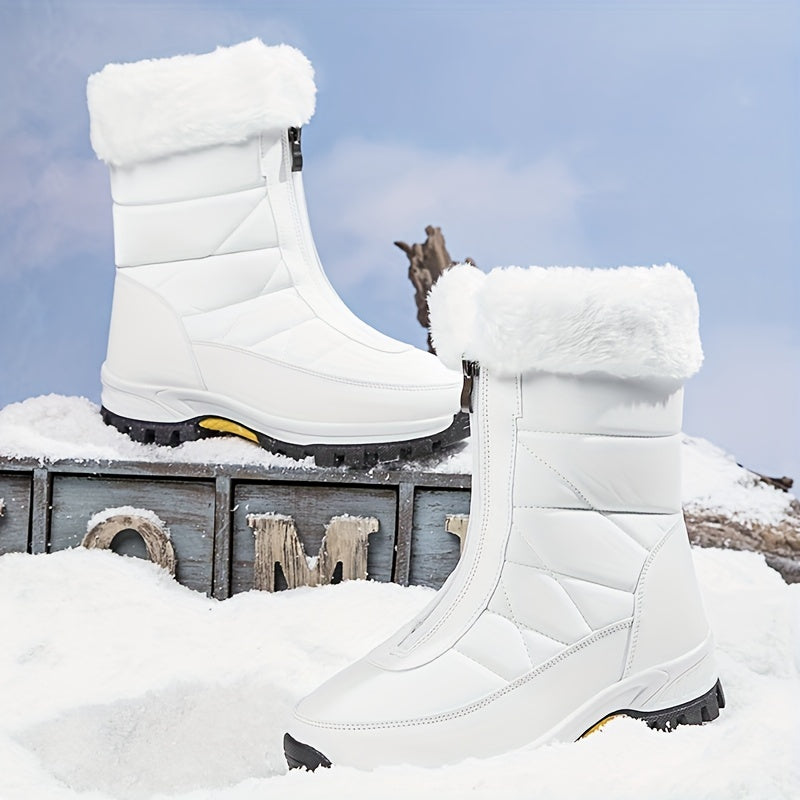 Women's Waterproof Snow Boots Non-slip Shoes
