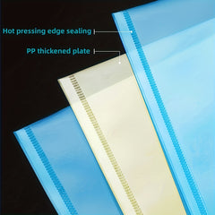 200pcs Transparent A4 File Bag Document Storage Bag Office And School File Bag