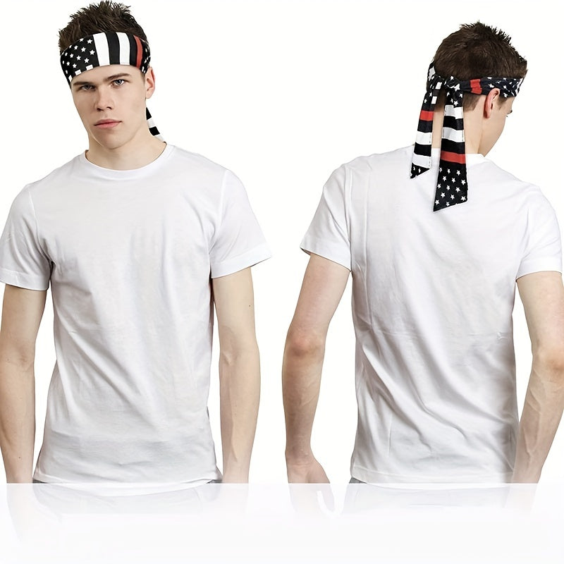 Sweat Absorption Sports Headband for Running, Tennis, Basketball