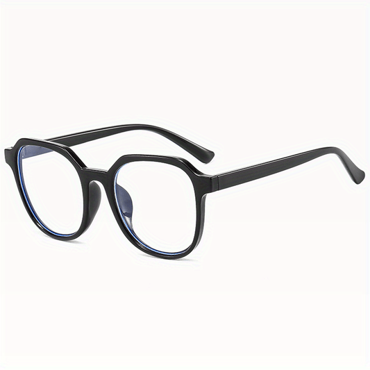 Oversized Oval Computer Gaming Glasses Anti Eyestrain