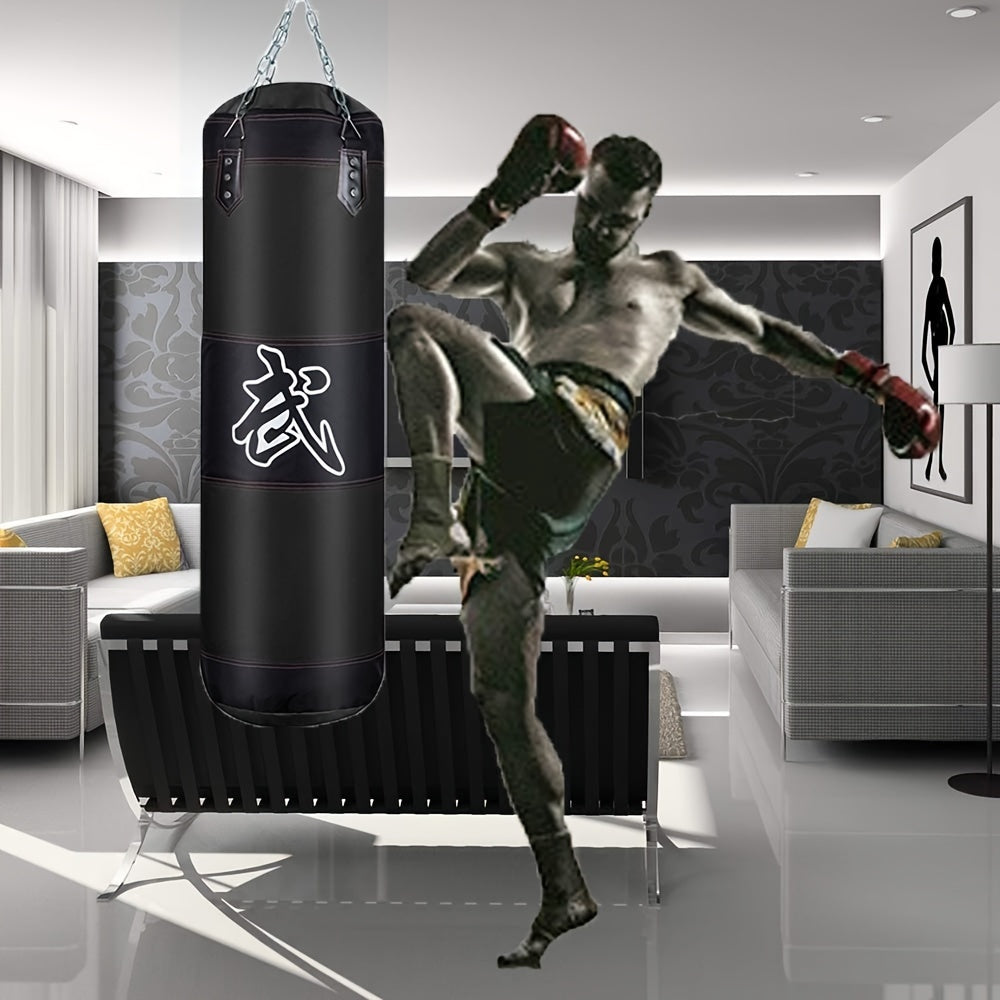 Adult Boxing Gloves & Oxford Cloth Sandbag Ankle Knee Pad Set