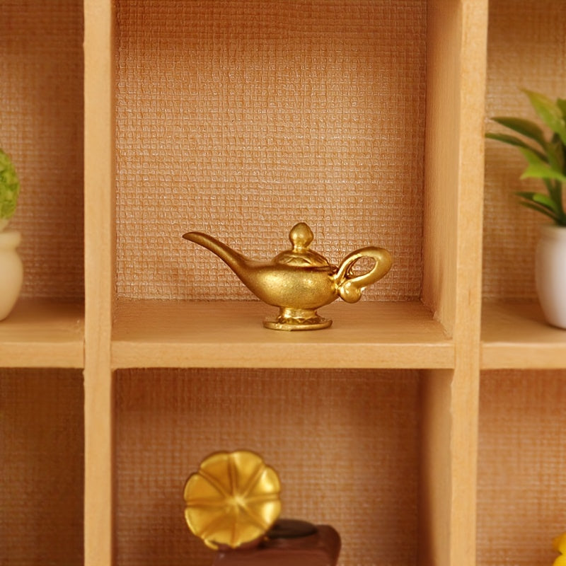 Mini Teapot Dollhouse Decoration