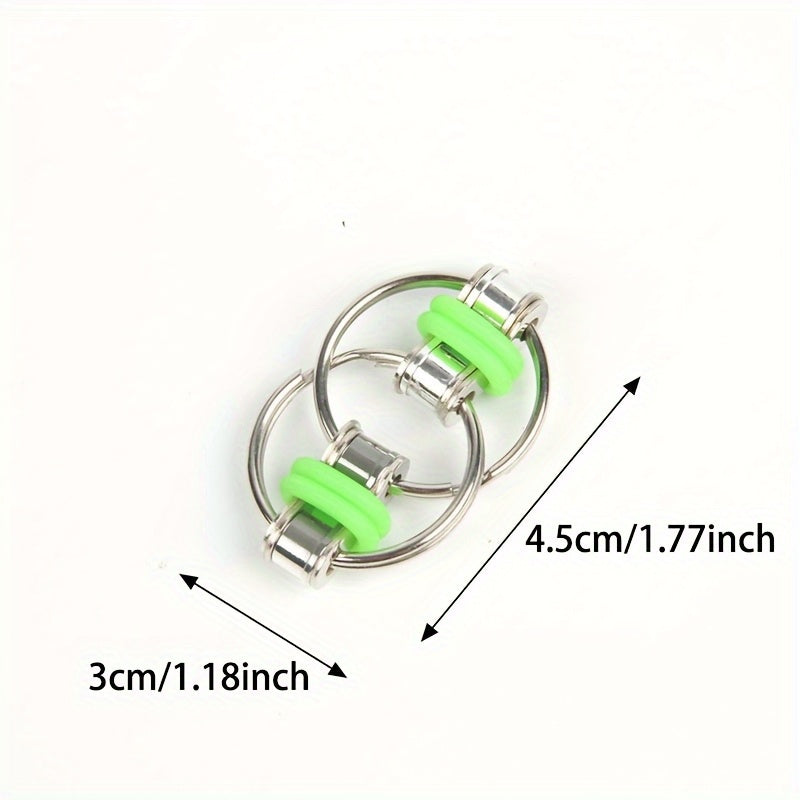 Stress Relief Metal Bicycle Chain Fidget Toy